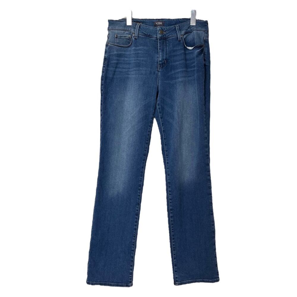 NYDJ Jeans Marilyn Bootcut Dark Wash High Rise Stretch Women’s Size 12